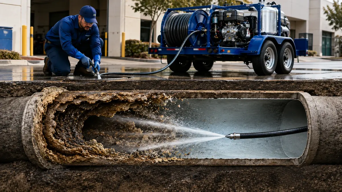 Sewer Pipe Descaling in West Hollywood